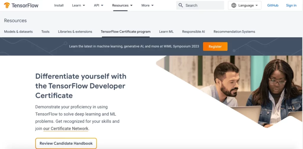 TensorFlow Developer Certificate